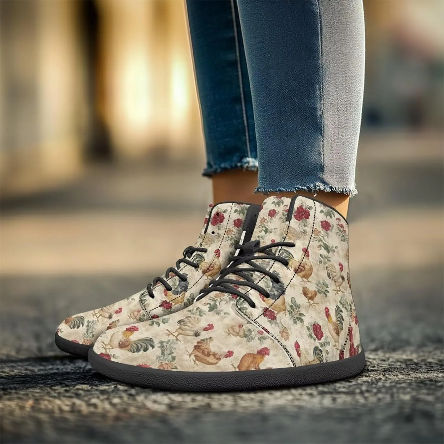 Unisex Adults High Top Barefoot Hiking Boots for Women Men