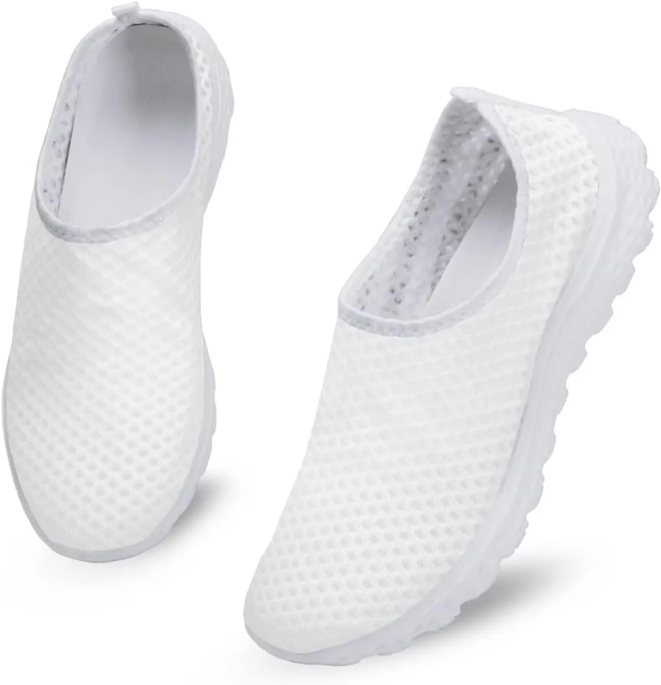 Uourmeti Christmas Shoes Sneakers for Women Casual Slip On Walking Xmas Shoes Size 5.5-11.5