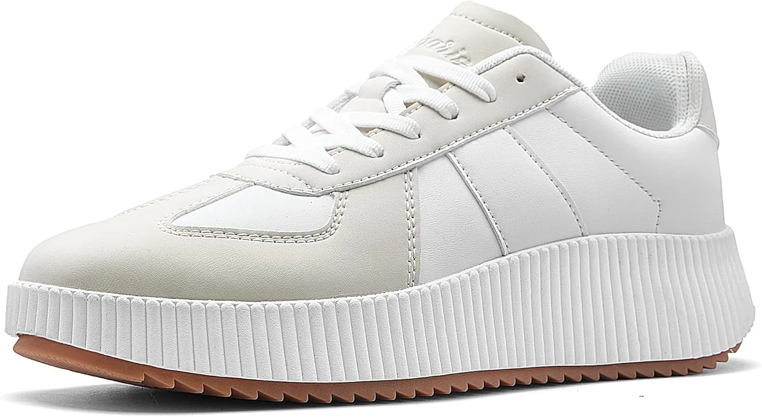 UUBARIS Women's Chunky Platform Fashion Sneakers Dressy Casual Walking Shoes Comfort Tennis Shoes