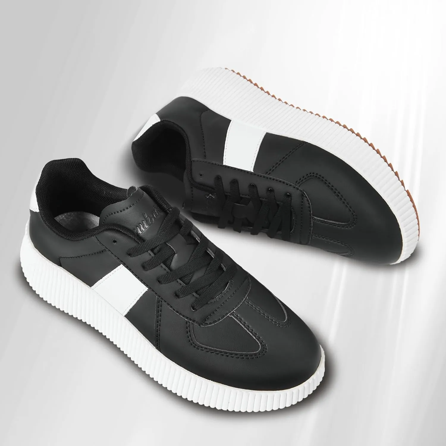 UUBARIS Women's Chunky Platform Fashion Sneakers Dressy Casual Walking Shoes Comfort Tennis Shoes