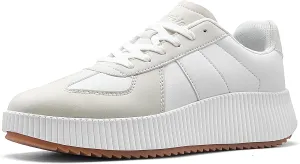UUBARIS Women's Chunky Platform Fashion Sneakers Dressy Casual Walking Shoes Comfort Tennis Shoes