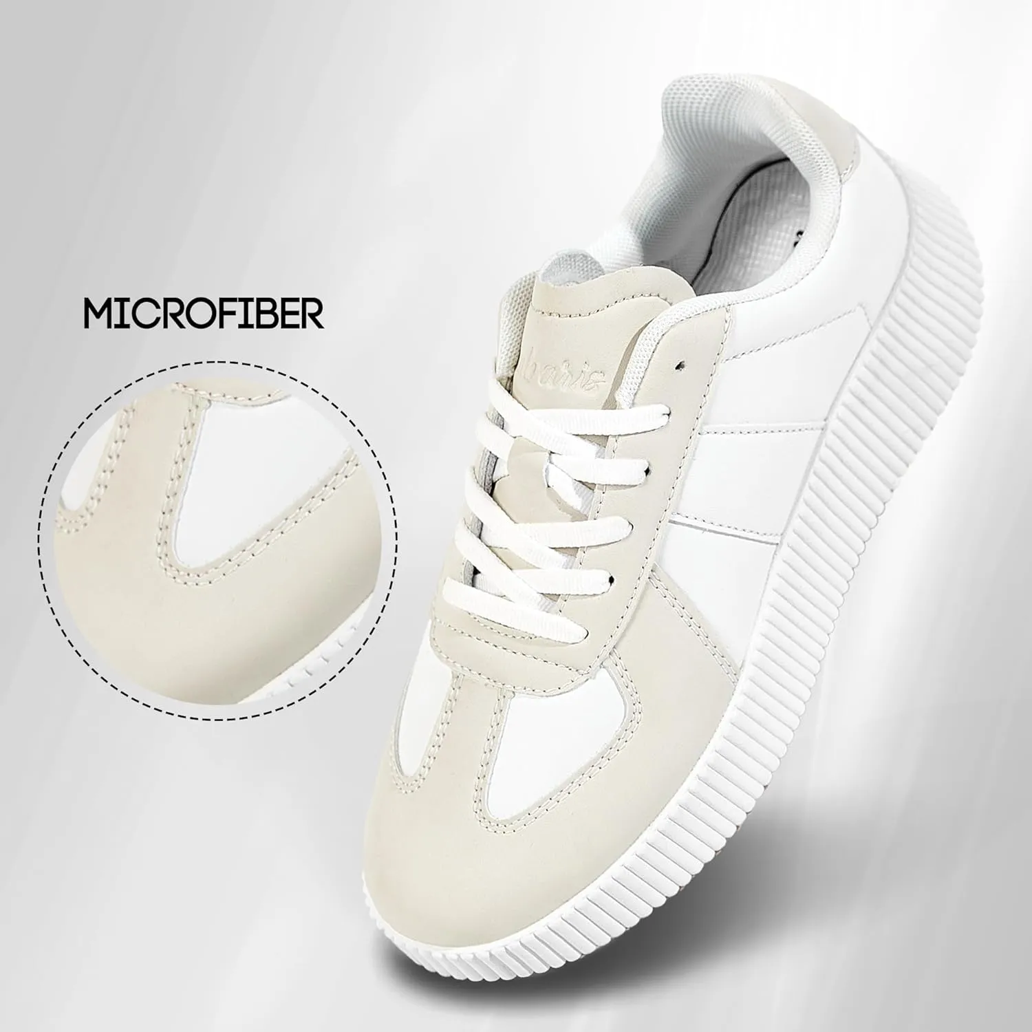 UUBARIS Women's Chunky Platform Fashion Sneakers Dressy Casual Walking Shoes Comfort Tennis Shoes