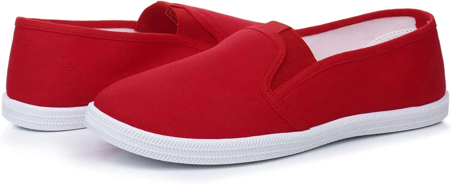 VenusCelia Women's Fortius Canvas Slip-On Sneaker