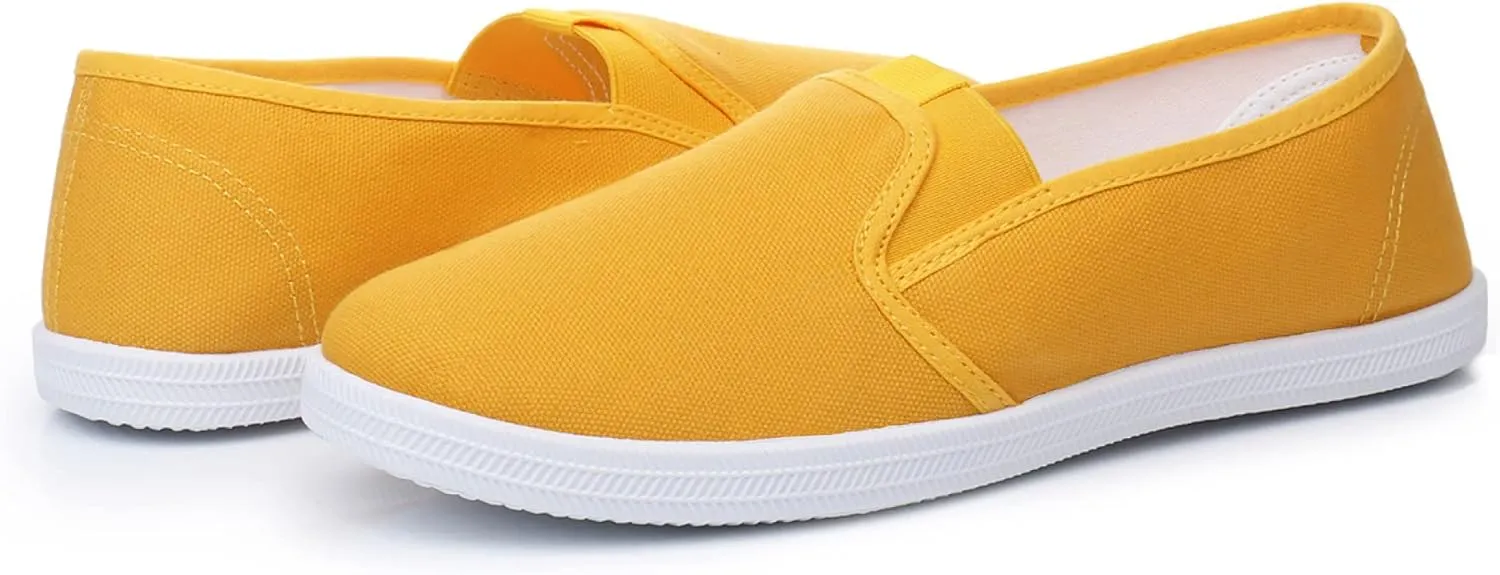 VenusCelia Women's Fortius Canvas Slip-On Sneaker