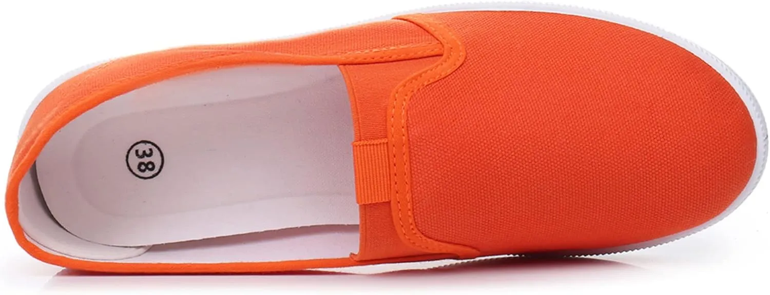 VenusCelia Women's Fortius Canvas Slip-On Sneaker
