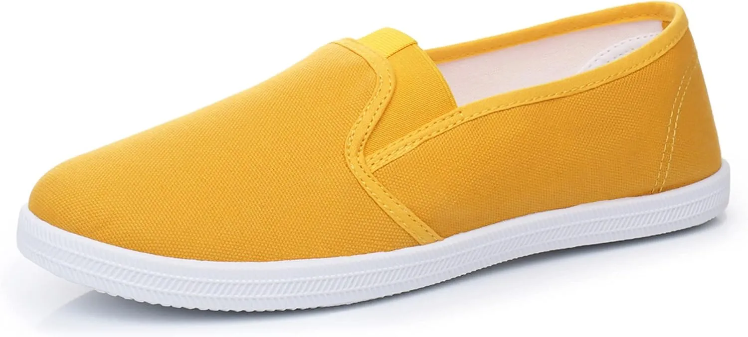 VenusCelia Women's Fortius Canvas Slip-On Sneaker