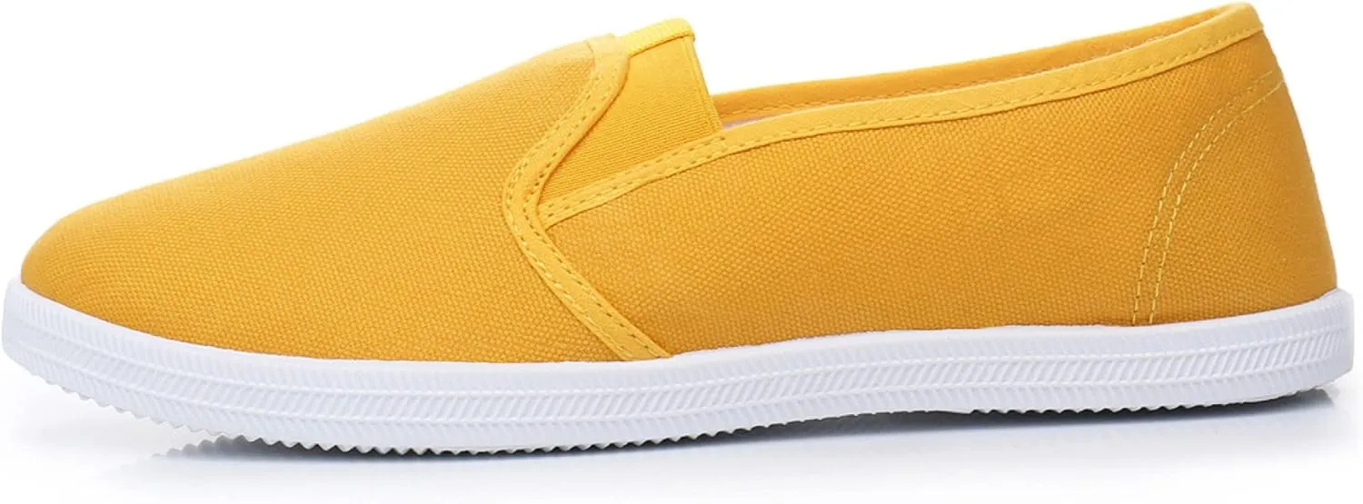 VenusCelia Women's Fortius Canvas Slip-On Sneaker