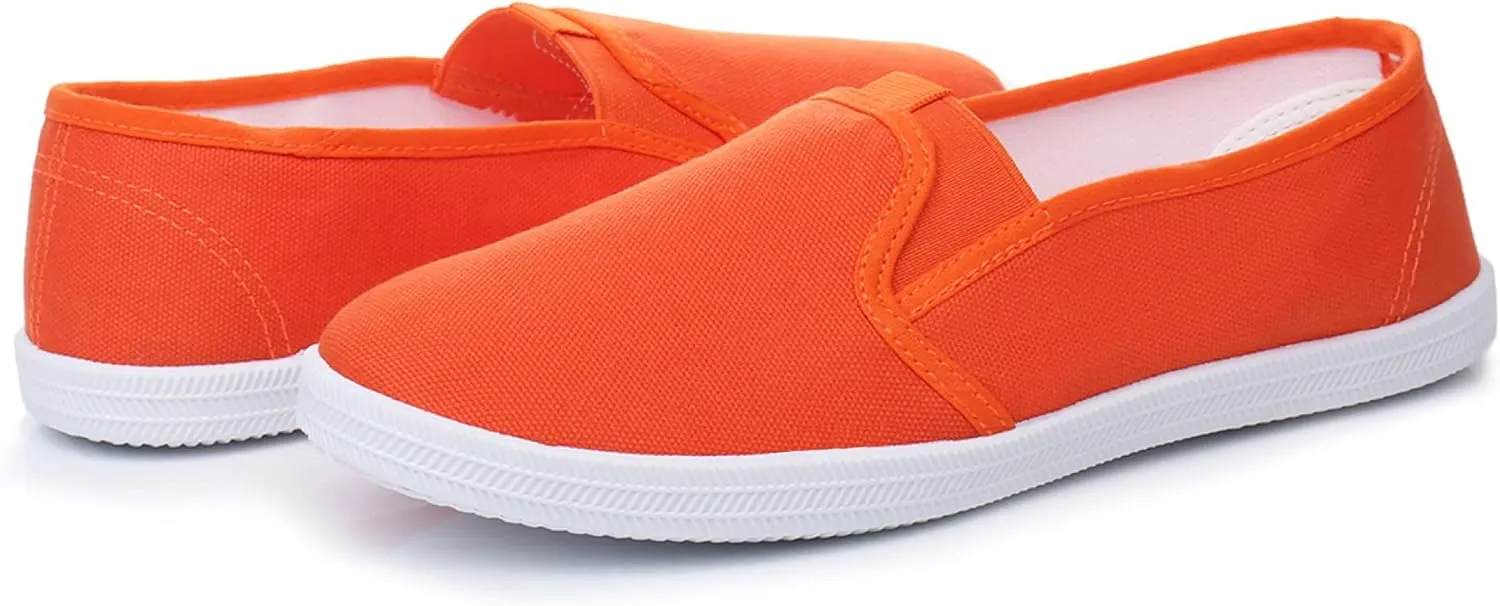 VenusCelia Women's Fortius Canvas Slip-On Sneaker