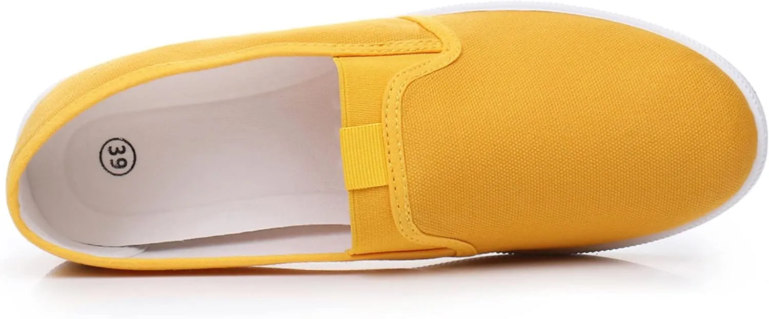 VenusCelia Women's Fortius Canvas Slip-On Sneaker