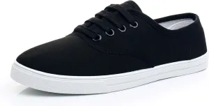 VenusCelia Women's Rainbow Canvas Lace Up SneakerⅡ