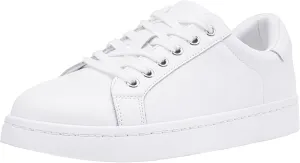 Vepose Women's Walking Casual Sneakers, Dressy Arch Support Comfortable Low Top Tennis Lace up 8003 Shoes