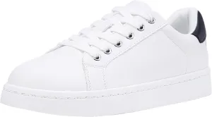 Vepose Women's Walking Casual Sneakers, Dressy Arch Support Comfortable Low Top Tennis Lace up 8003 Shoes