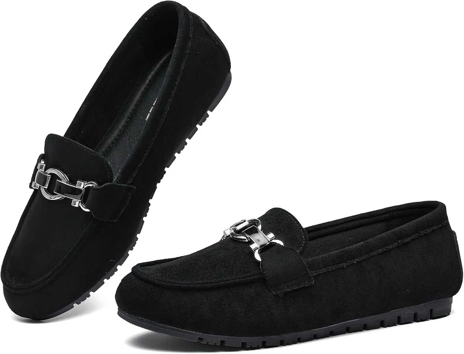 VERDASCO Women's Loafers Comfort Slip-Ons Flat Work Shoes Casual Moccasins Penny Loafers Lady Dress Shoes