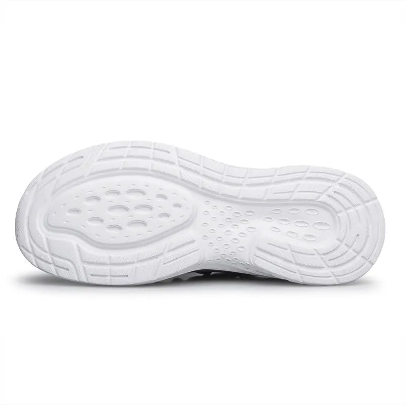 vibdiv Mens Fashion Slip On Walking Shoes - Lightweight Breathable Casual Mesh Non Slip Running Shoes Comfortable Sneakers for Men