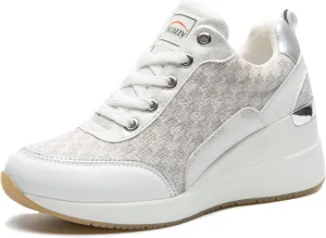 Viscozzy High Heel Wedge Sneakers for Women