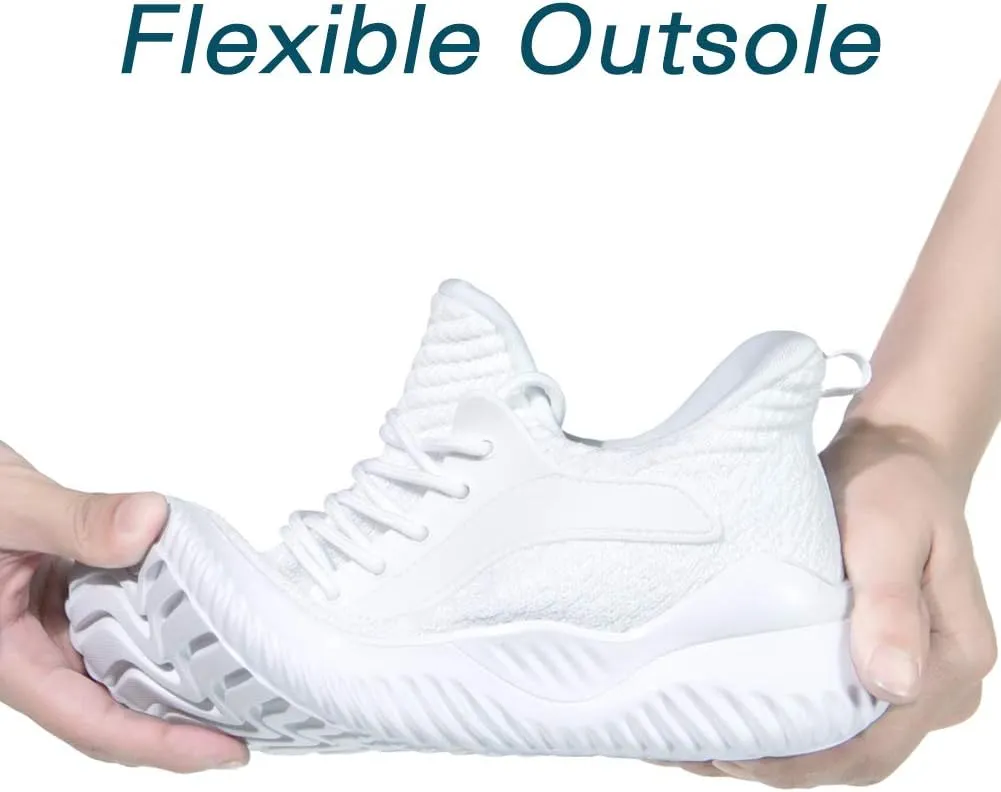 Walking Shoes for Men Sneakers - Slip on Memory Foam Running Tennis Shoes for Athletic Workout Gym Jogging Indoor Outdoor Lightweight Breathable Casual Sneakers