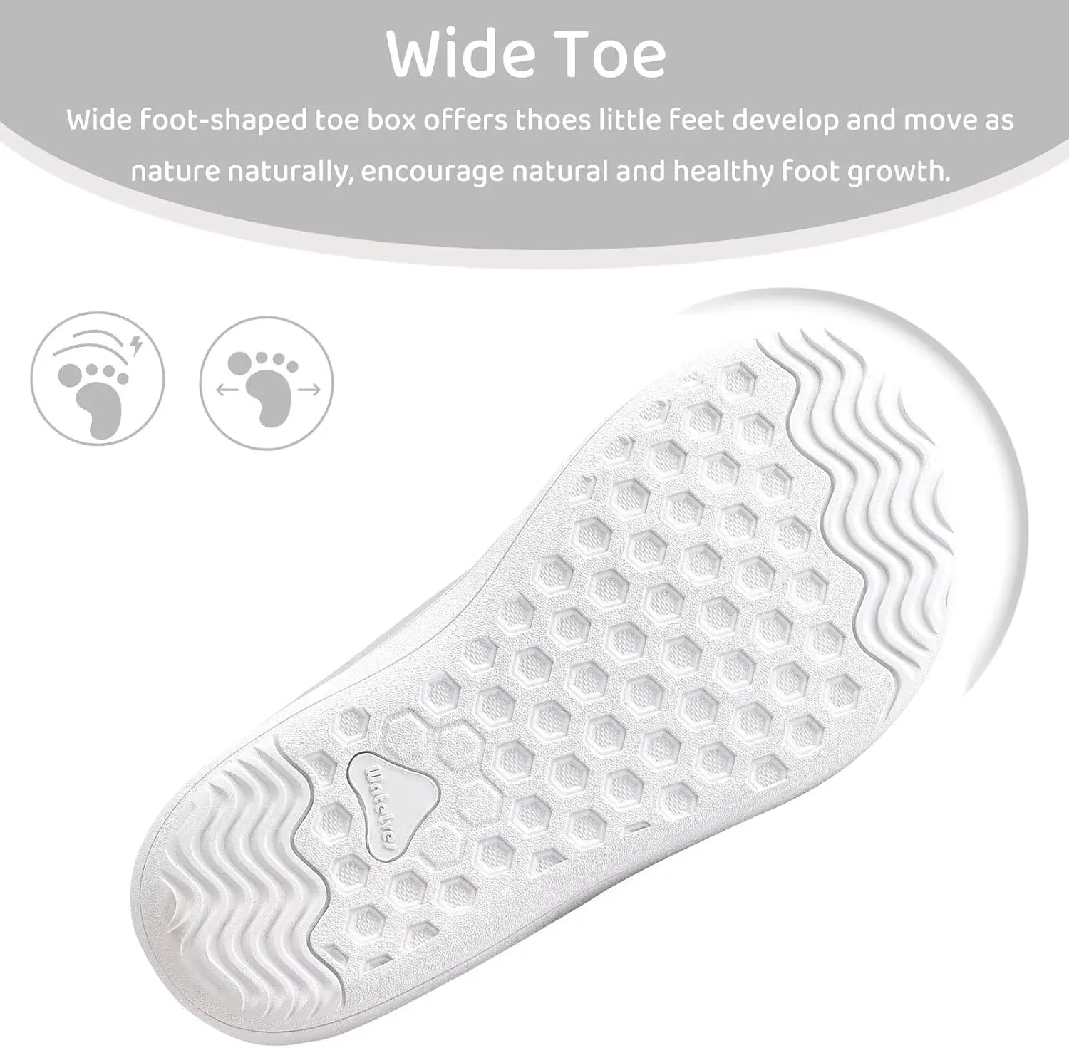 WateLves Toddler Little Kid Wide Barefoot Shoes Boys Girls Minimalist Slip On Sneakers Canvas Walking Shoes Fit Naturally Zero Drop Sole