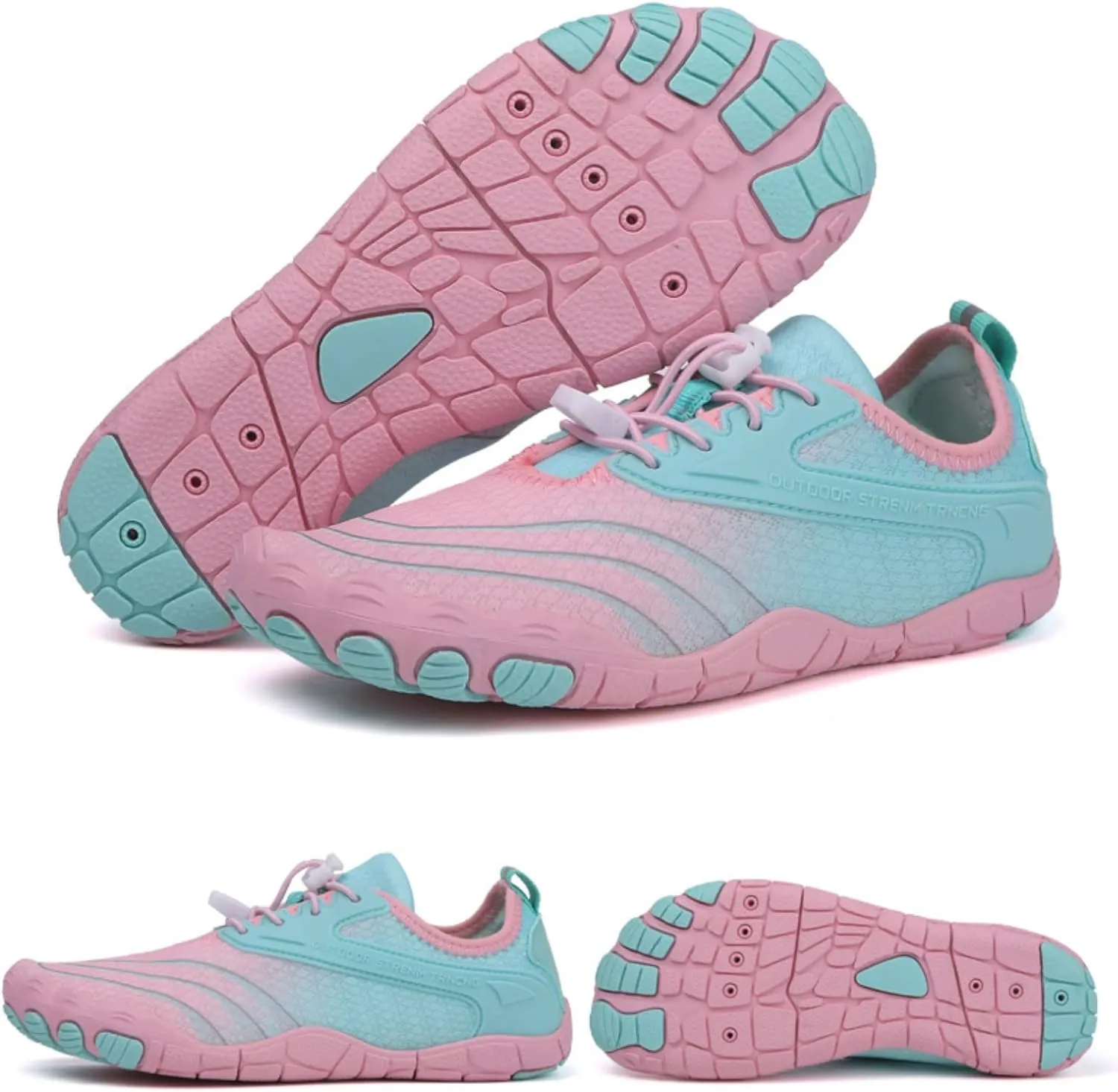Water Sports Shoes Mens Womens Quick Dry Barefoot Aqua Swim Beach Pool Surf Hiking Kayaking Diving Yoga Breathable Design