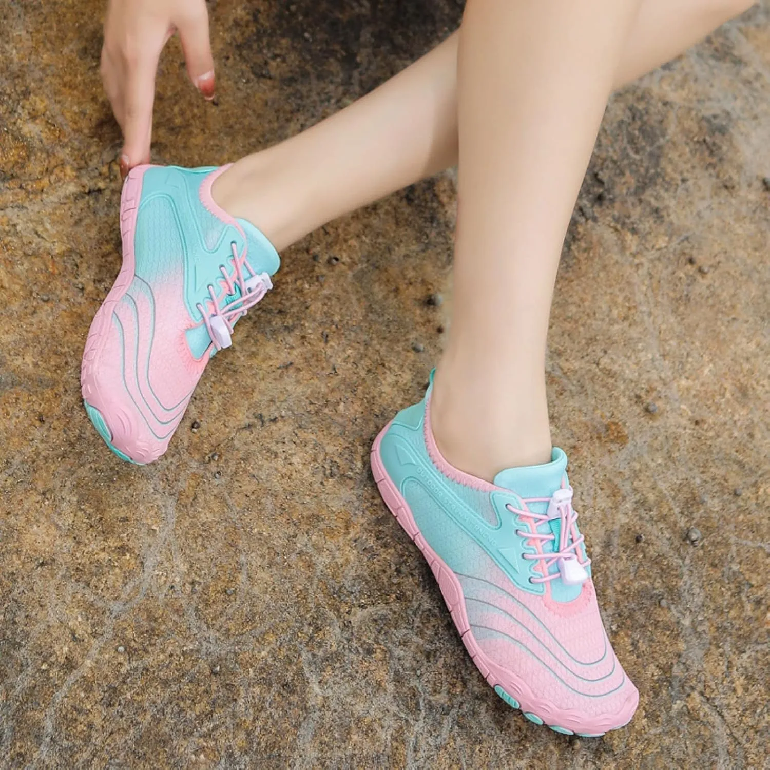 Water Sports Shoes Mens Womens Quick Dry Barefoot Aqua Swim Beach Pool Surf Hiking Kayaking Diving Yoga Breathable Design