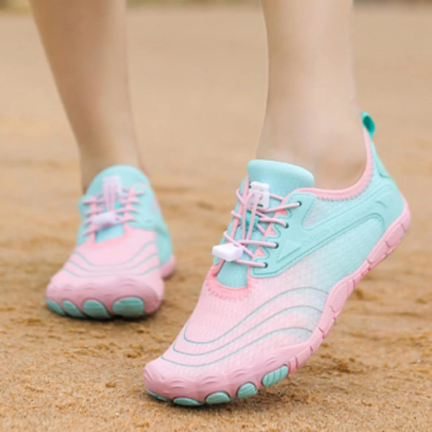 Water Sports Shoes Mens Womens Quick Dry Barefoot Aqua Swim Beach Pool Surf Hiking Kayaking Diving Yoga Breathable Design