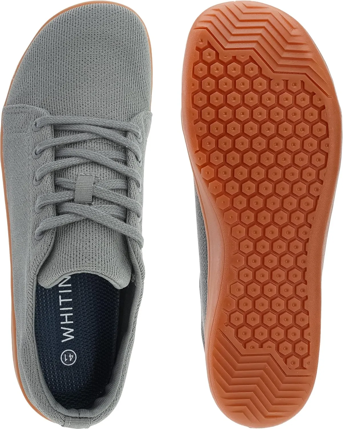 WHITIN Men's Minimalist Barefoot Sneakers | Wide fit | Zero Drop Sole