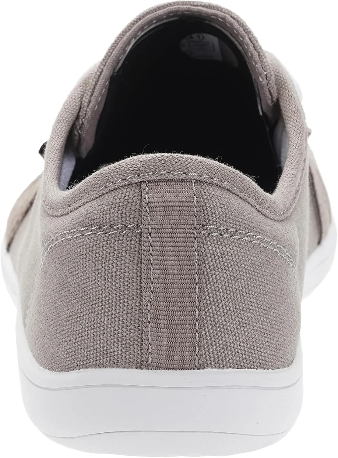 WHITIN Women's Canvas/Leather Barefoot Shoes | Wide Width Minimalist Sneakers | Classic Fit Low Top