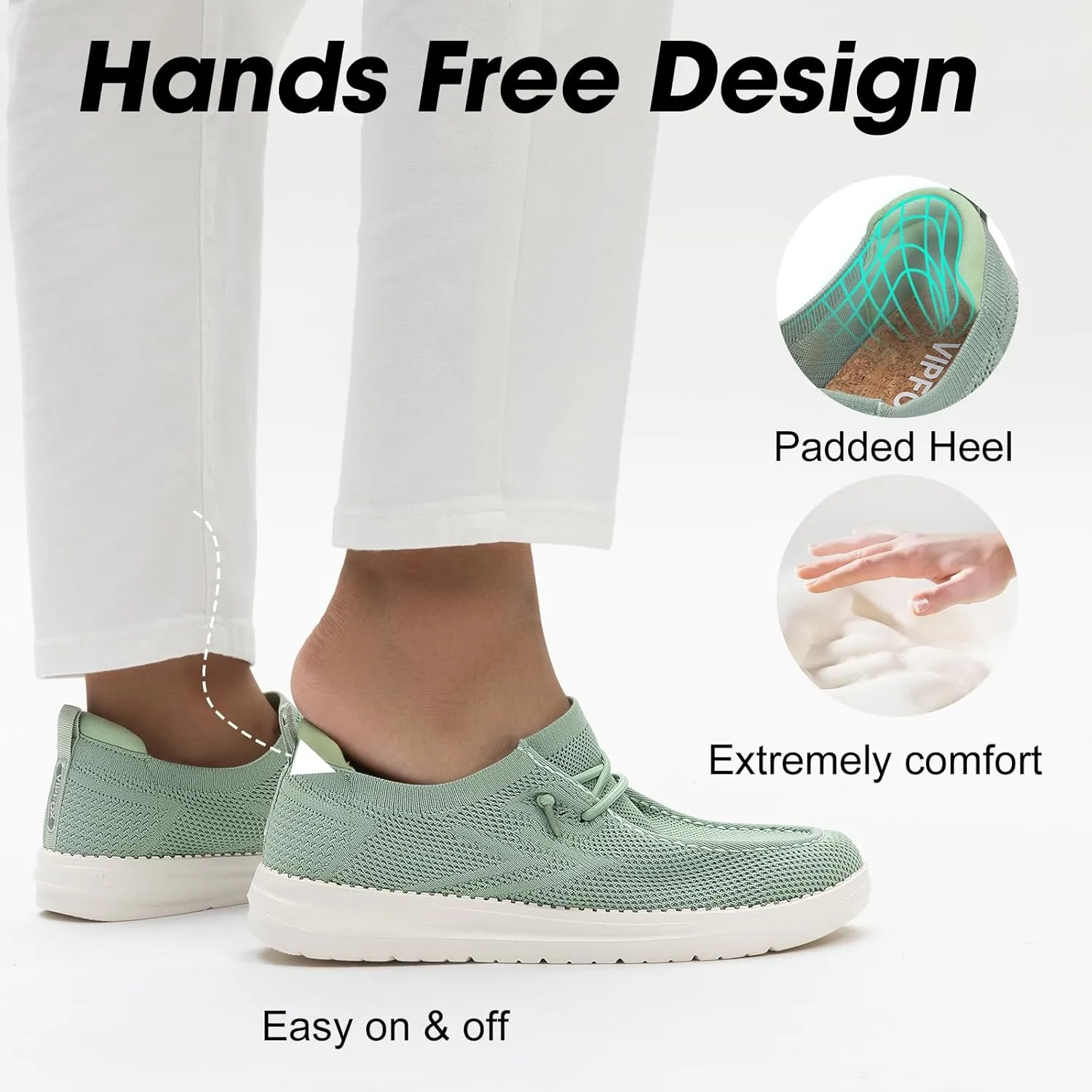 Wide Toe Box Shoes for Men Extra Wide Width Diabetic Shoes Men's Loafers & Slip-ons Arch Support Plantar Fasciitis Walking Loafers