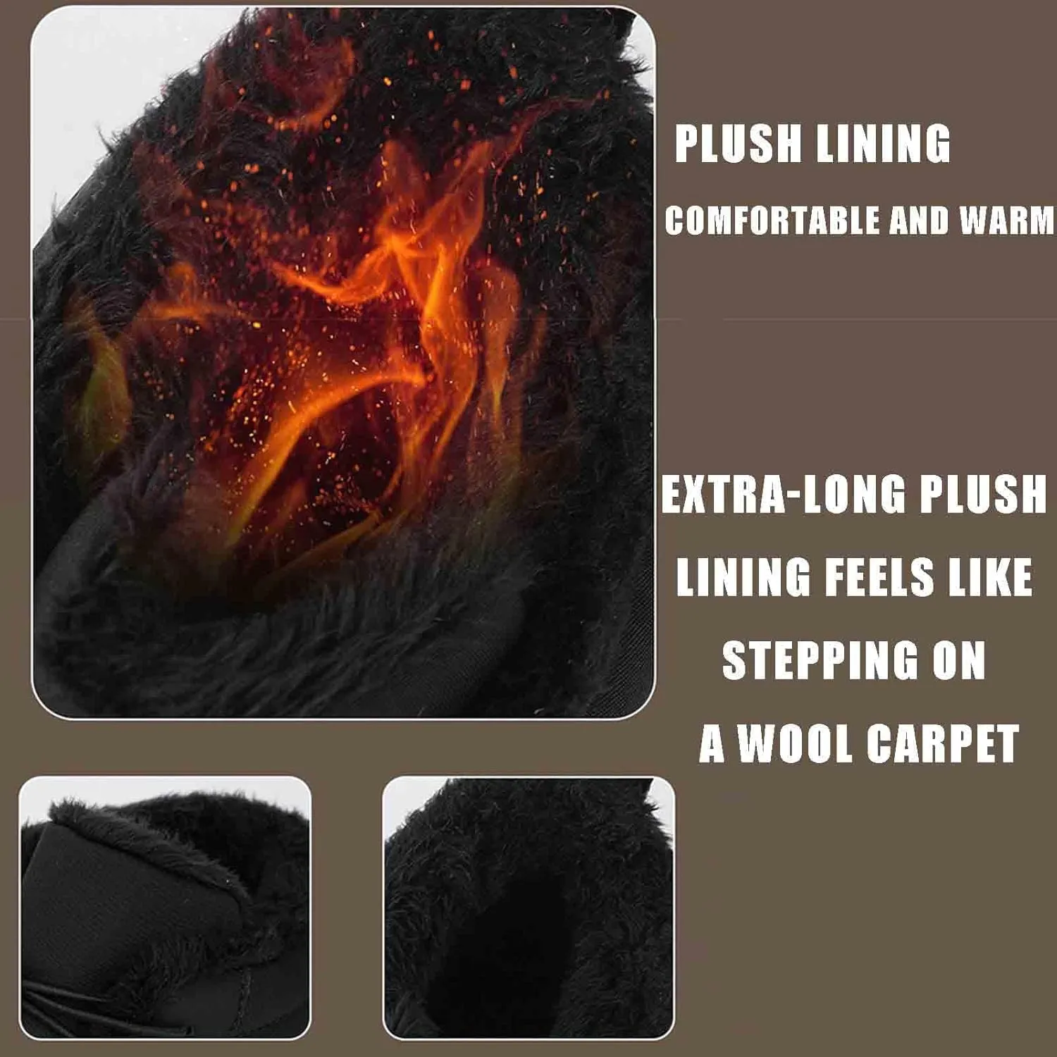 Winter Barefoot Hiking Boots, Men's Women's Hike Footwear, Five Finger Minimalist Shoes