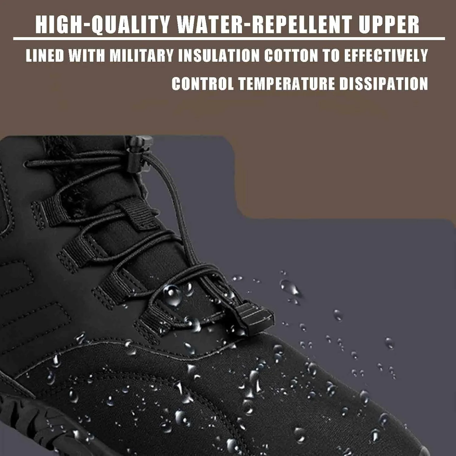 Winter Barefoot Hiking Boots, Men's Women's Hike Footwear, Five Finger Minimalist Shoes