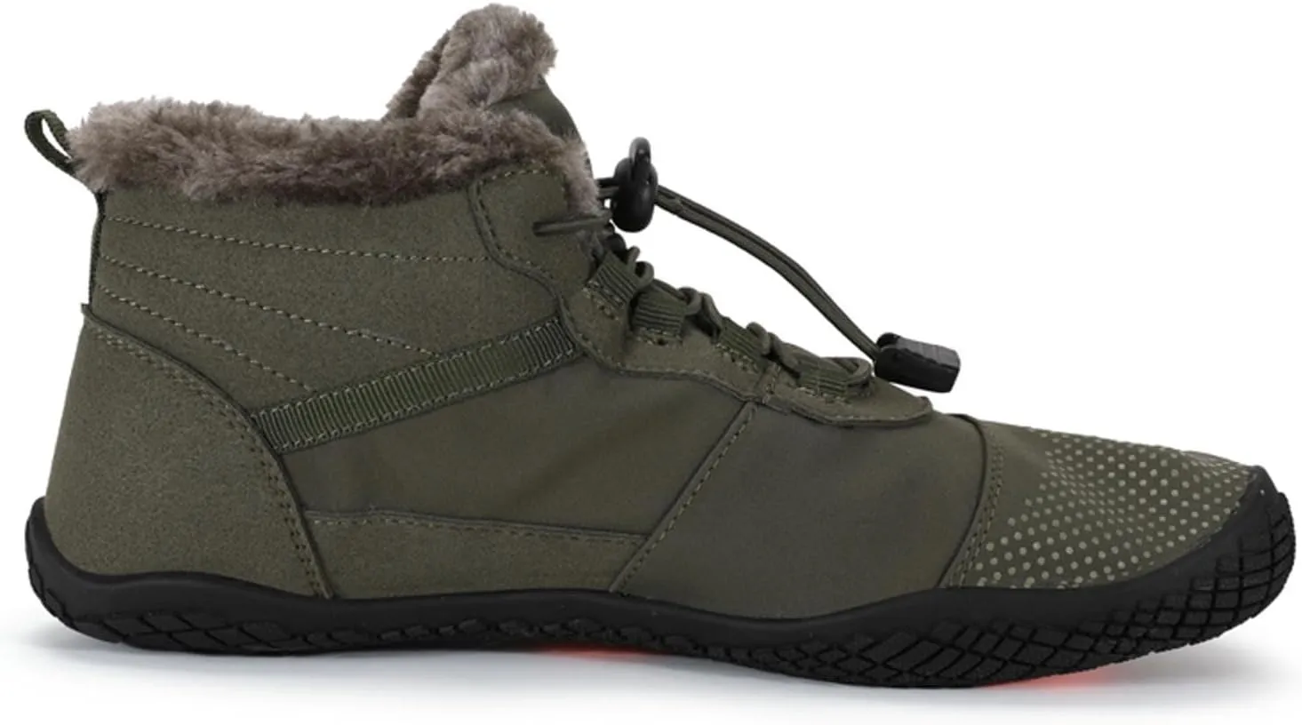 Winter Hiking Shoes Wide Toe Barefoot Shoes, Walking Hiking Boots for Women Men Trail Running Non-Slip