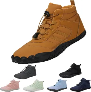Winter PeakFootwear for Women Men Neuropathy, Hike Barefoot Footwear Men, Non-Slip & Waterproof Barefoot Boots Walking