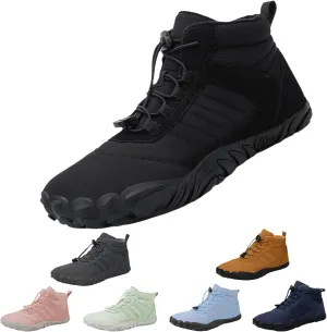 Winter PeakFootwear for Women Men Neuropathy, Hike Barefoot Footwear Men, Non-Slip & Waterproof Barefoot Boots Walking