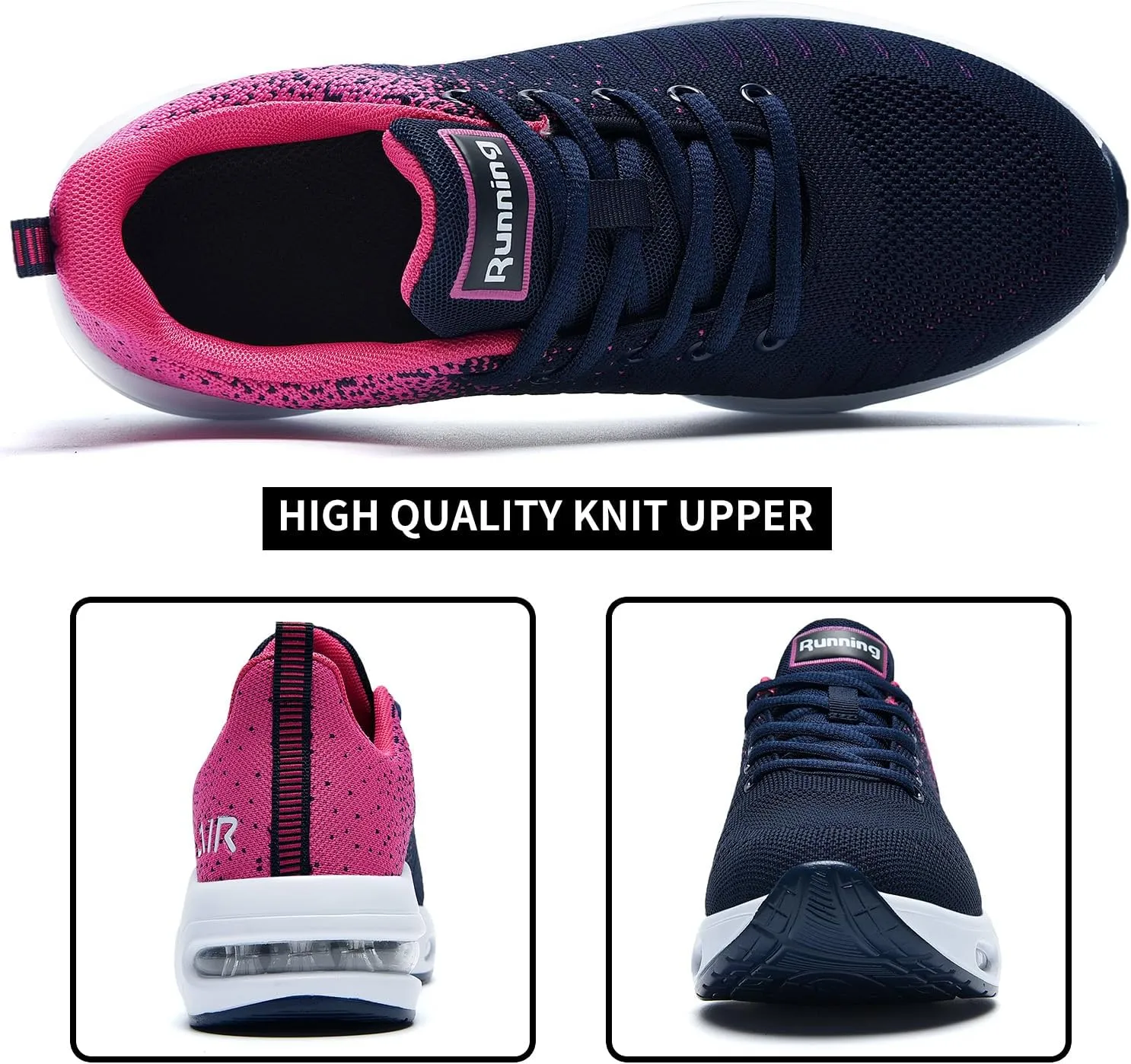 Women Air Running Sneakers Lightweight Walking Athletic Gym Sports Tennis Shoes