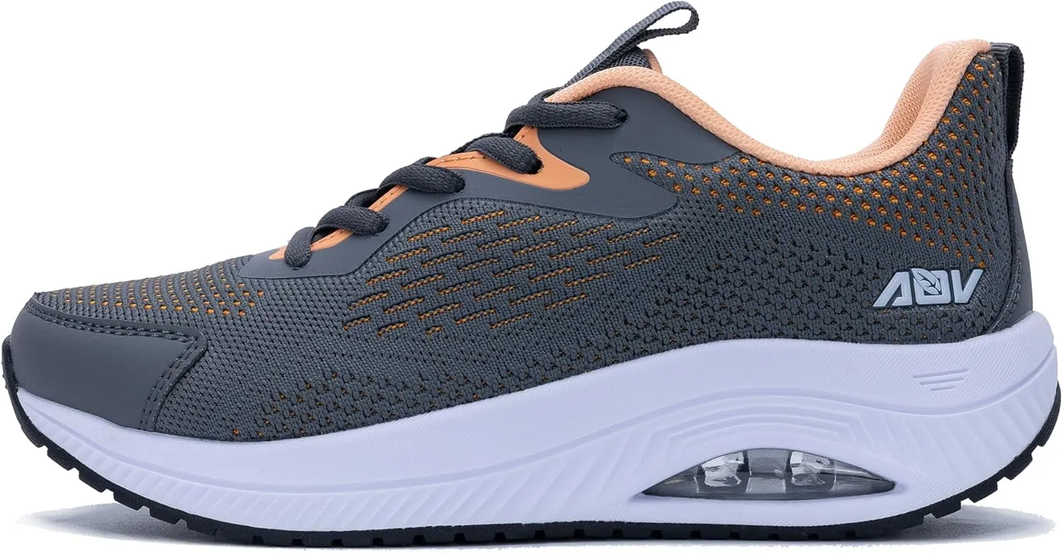 Women Arch Support Walking Shoes,Orthotic Non Slip Sneakers Comfort Working Shoes for Foot Pain Relief