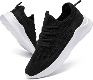 Women Walking Shoes Ladies Running Sneakers Breathable Mesh Sports Shoes Casual Lightweight Gym Lace up Sneakers