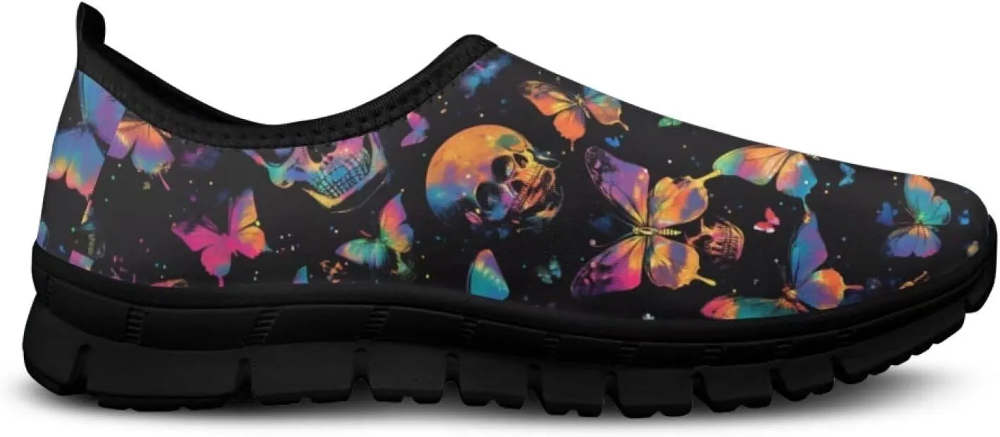 Women Walking Sneakers Fashion Ladies Slip On Shoes Travel Shoes