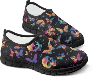 Women Walking Sneakers Fashion Ladies Slip On Shoes Travel Shoes