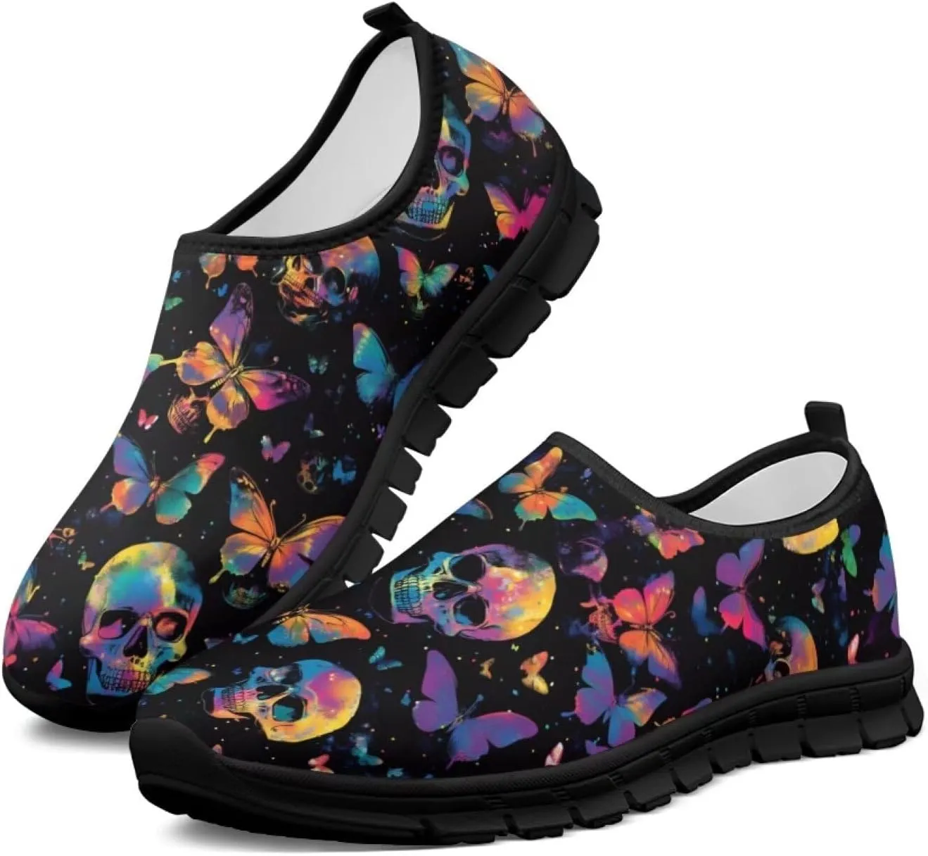 Women Walking Sneakers Fashion Ladies Slip On Shoes Travel Shoes