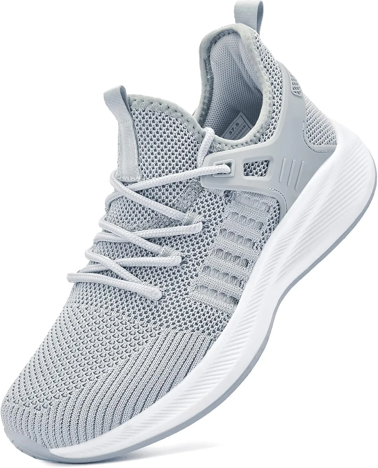 Womens Athletic Walking Shoes - Running Tennis Shoes Jogging Workout Lightweight Breathable Slip on Sneakers for Indoor Outdoor Gym Travel Work