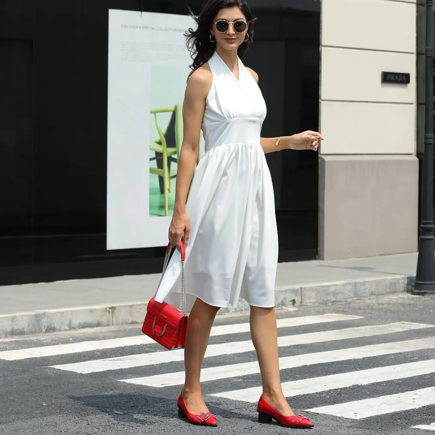 Women's Chunky Low Block Heels Mary Jane Closed Toe Work Pumps, Comfortable Pointed Toe Dress Wedding Shoes,Women's Loafers Leather Penny Loafers Fashion Low Heel Dressy Shoes