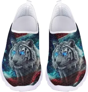 Womens Fashion Sneakers Slip On Shoes Tennis Sneaker Road Running Shoe Size 5.5-11.5