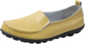 Women's Flats Shoes Slip On Work Shoes Comfort Walking Shoes Lightweight Comfort Penny Loafers Classic Wide Flats