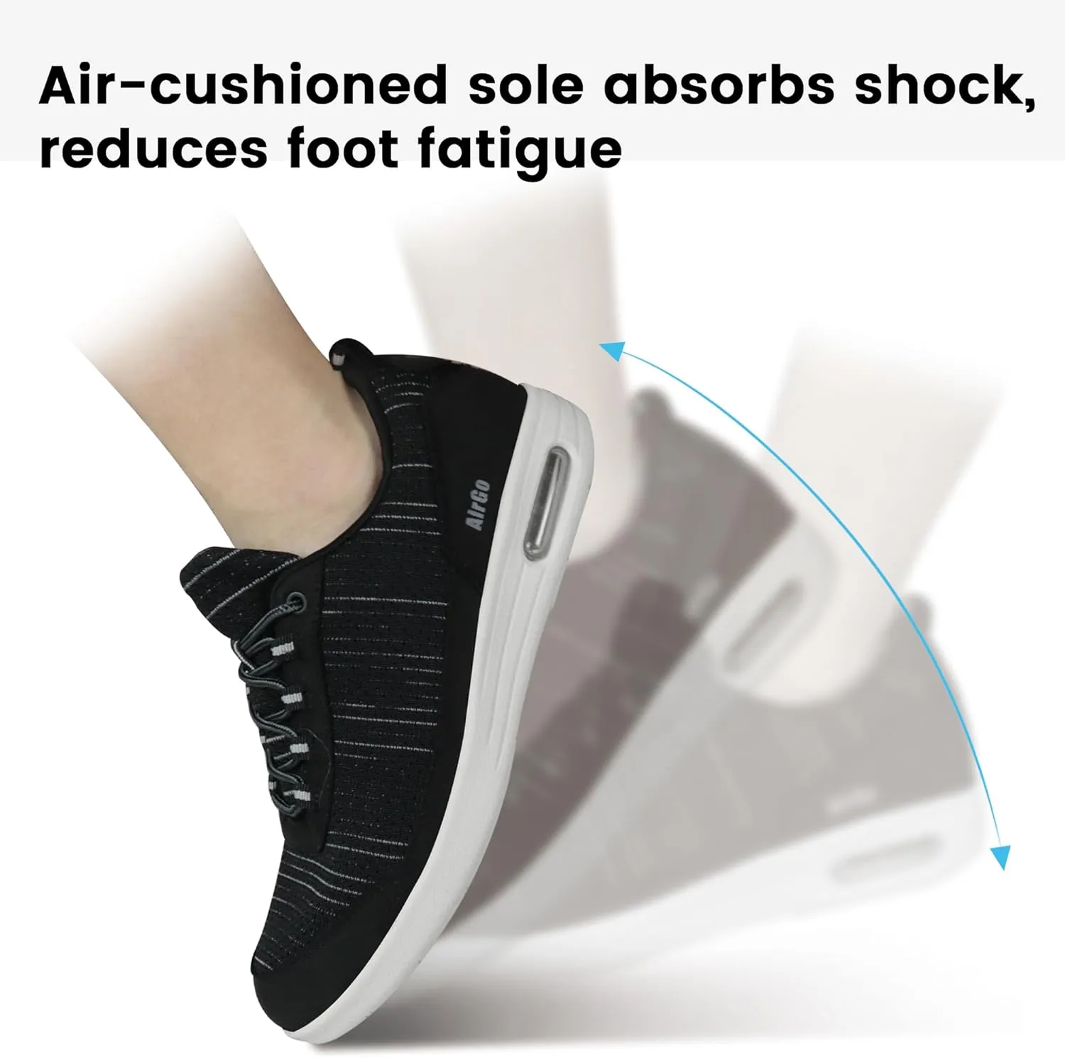 Women's Orthopedic Running Tennis Spring Walking Sneakers Lightweight Comfortable Air Cushion Wide Fit Comfort Size 6.5-12