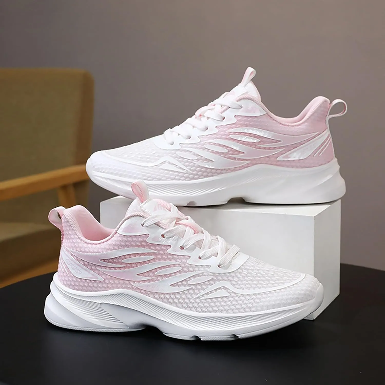 Womens Orthopedic Slip On Sneakers Walking Shoes with Arch Support Comfortable Casual Loafers Plantar Fasciitis Relief Foot Heel Pain Diabetic