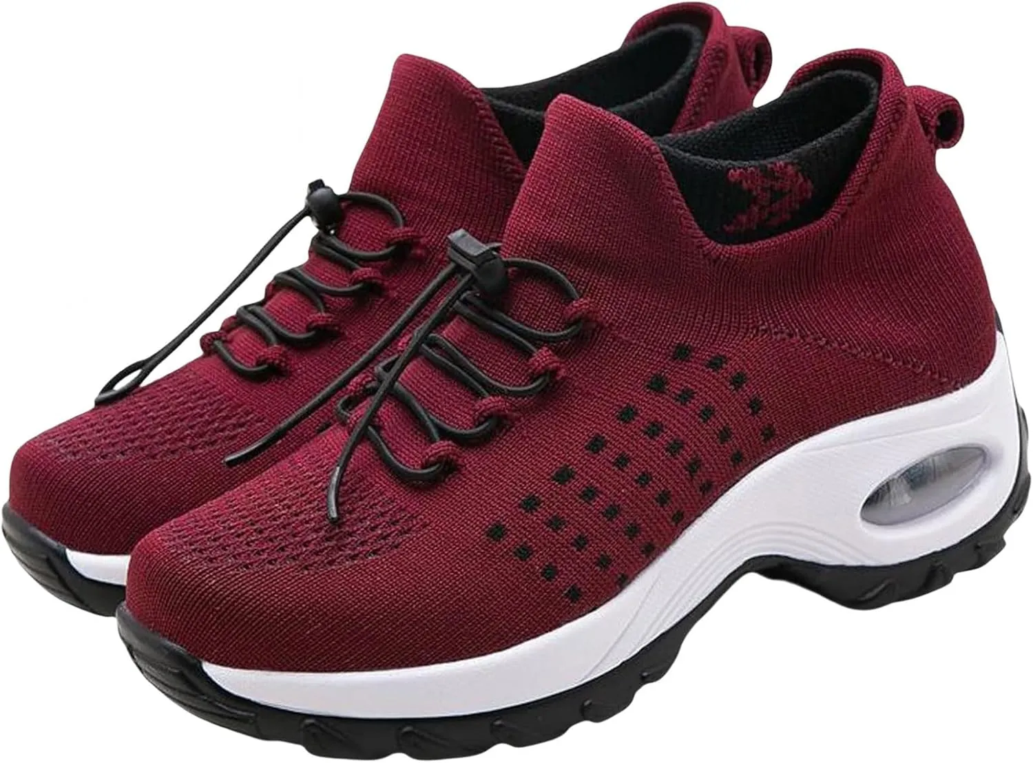 Women's Orthopedic Sneakers Comfortable Breathable Mesh Upper Walking Shoes Air Cushion Stretch Orthowear Shoes