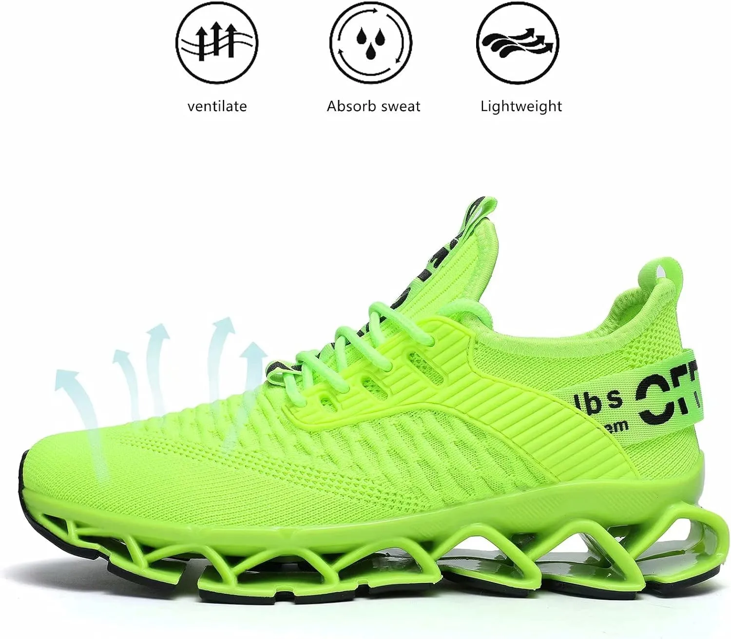 Womens Running Shoes Blade Tennis Walking Fashion Sneakers Breathable Non Slip Gym Sports Work Trainers