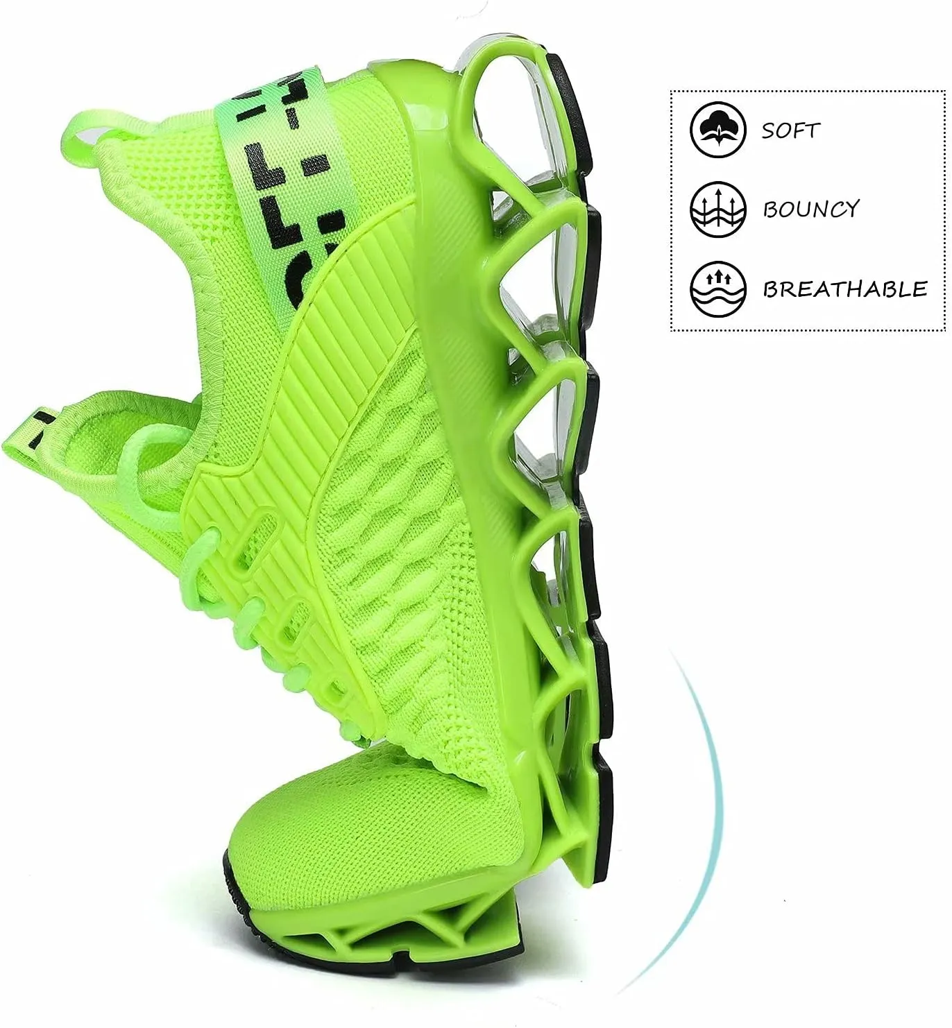 Womens Running Shoes Blade Tennis Walking Fashion Sneakers Breathable Non Slip Gym Sports Work Trainers