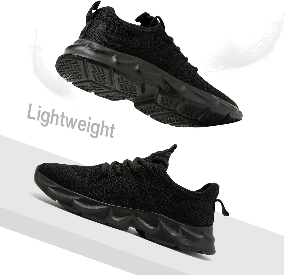 Womens Running Shoes Lightweight Breathable No Slip Sneakers Gym Athletic Workout Casual Sports Walking Tennis Shoes