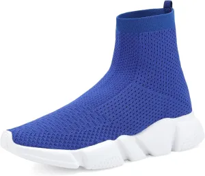 Women's Slip On Socks Sneakers Walking Shoes Running Tennis Athletic Gym Workout Non Slip Athletic Fashion Sneakers