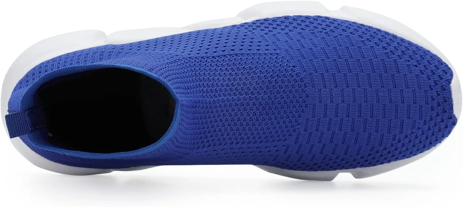 Women's Slip On Socks Sneakers Walking Shoes Running Tennis Athletic Gym Workout Non Slip Athletic Fashion Sneakers